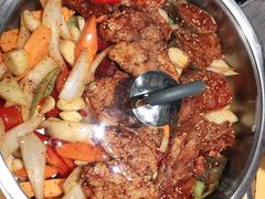 焖鲜虾组合锅-黄记煌三汁焖锅(欢乐海岸店)