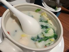 无油鱼汤腐竹煮时蔬-大树餐厅(益田假日店)