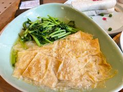 鸡汁腐皮香蒿-新白鹿餐厅(城西银泰城店)