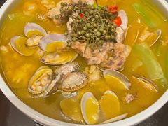 酸汤花甲牛蛙-半勺·新徽菜(银泰城店)