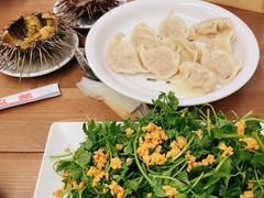 海胆拌山叶香-海胆小馆(东北水饺·春柳店)