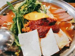 部队火锅-富乐满韩国正宗炸鸡韩国料理(虹泉路店)