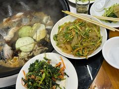 -北京龙庆四季香农家饭庄·灶台鱼·碳烤虹鳟鱼(龙庆峡店)