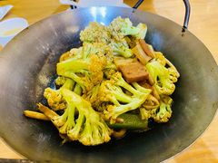 干锅有机菜花-枣子树·素食餐厅(普陀山店)