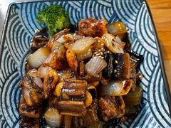 河虾爆鳝鱼浇头-囿面传统制面馆(中央路店)