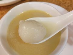 如云朵般绵软的鱼丸-龙井壹号·茶缘山景宴(龙井村店)