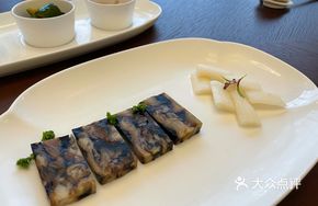 Pork Jelly with Plum and Radish