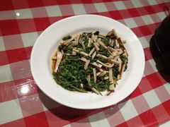 炝拌枸杞芽-西贝莜面村(上海百联西郊店)