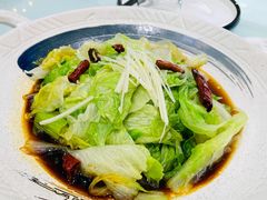 白灼西生菜-牛庄馅饼(幸福路店)