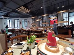 大堂-贰重天冰煮羊自助火锅(东坝店)