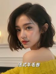 -米娜造型蛋白烫发