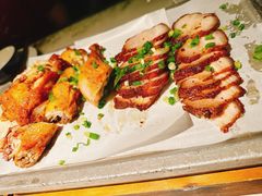 烤鸡烤肉双拼-绿茶餐厅(南方商城店)
