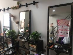 点击看大图 -ONE·男士国潮·美式渐变·理发馆·BARBER SHOP