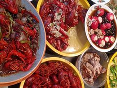 油焖剪头大虾-王红军龙虾·大排档·烧烤(新民路店)