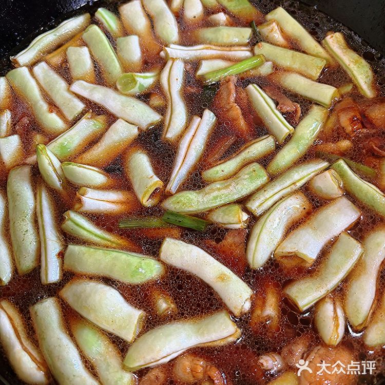 今晚的豆角焖面太香啦！