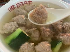 黄瓜肉羹汤-津品味小吃(大学湾店)