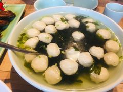 黄花鱼丸汤-川旺角川粤融合菜•海景餐厅(星海广场店)