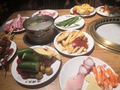 -韩京炭火烤肉自助料理(柯桥万达店)