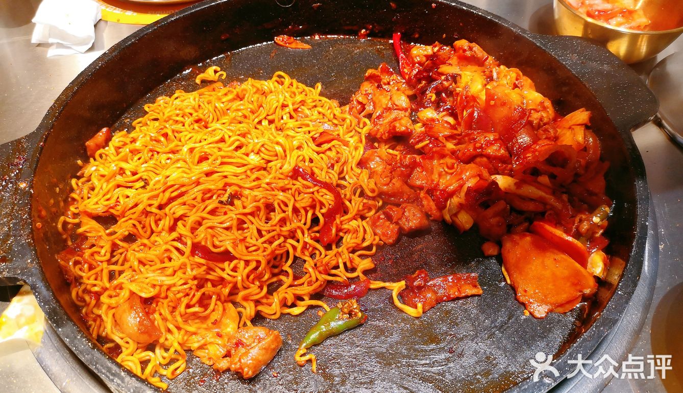 韩式芝士辣炒鸡！