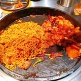 韩式芝士辣炒鸡！