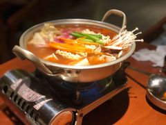 泡菜肥牛部队锅-春熙台韩国料理·章鱼肥牛(西丽店)