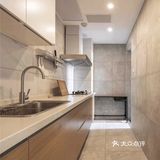 80㎡日系原木风🍂卡座设计拯救小户型餐厅