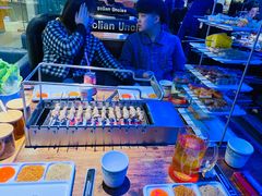 自助取餐区-三个蒙古大叔羊肉串(大宁店)