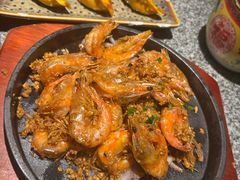 铁板鱼籽酱焗大虾-南京大牌档(济南万象城店)