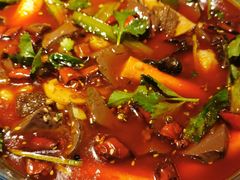 海鲜毛血旺-绿茶餐厅(华联万柳店)