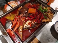 -探鱼·鲜青椒爽麻烤鱼(北京路天河城店)
