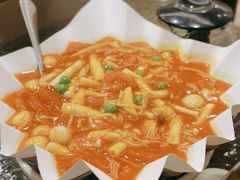酸辣番茄锅仔-五观堂素食(新华路店)