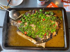 -探鱼·鲜青椒爽麻烤鱼(东城万达广场店)