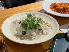 黑松露奶油蘑菇宽面-沏点Trattoria意大利餐厅(新街口店)