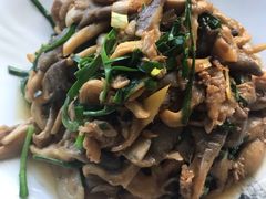 肉炒蘑菇-五谷丰香饺子馆(总店)