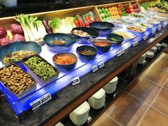 自助调料区-韩盛炭火烤肉(万达广场店)