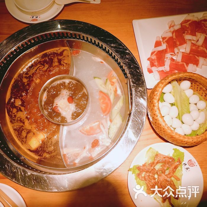 重庆德庄火锅(顺联广场店)鸳鸯锅底图片 - 第4张