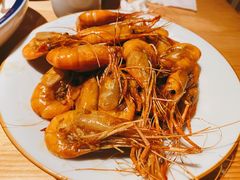 油焖沼虾-越英核桃酒(城站火车站店)