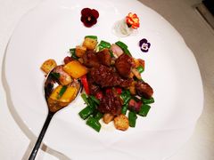 黑椒爆炒雪花牛肉粒-皇朝会.经典传统粤菜(外滩店)