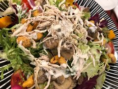 手撕鸡肉凯撒沙拉-四季天方包子