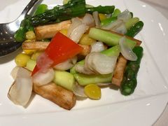 淮山银杏炒幼芦笋-利苑酒家(华熙国际店)