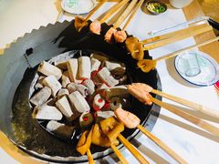 香烤猪皮-醉月城西昌火盆烧烤(天府店)