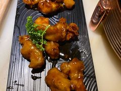 雪花糖醋里脊-绿茶餐厅(西单老佛爷店)