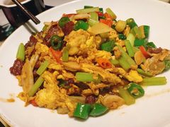 滑蛋小炒牛肉-绿茶餐厅(乐峰广场店)