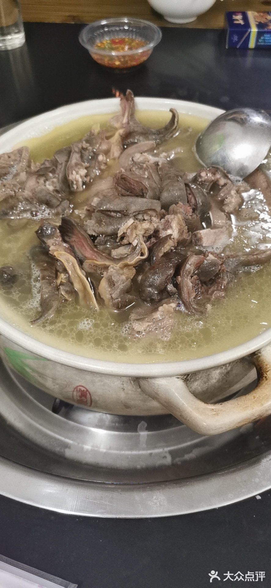 再下羊血和羊杂，来过的朋友都给好评