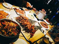 小味羊肉串-喝丢一只鞋辣炒海鲜小烧烤(三八广场店)