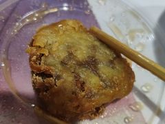 肉沫莲藕夹-漠漠家·凉皮·中式汉堡(五角场店)