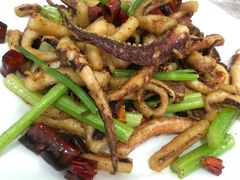 鱿鱼芹菜-聚德福海鲜家常菜(刘庄店)