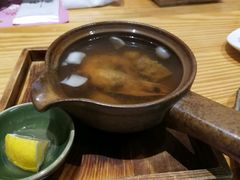 松茸土瓶蒸-花潮料理艺食馆(世欧广场店)