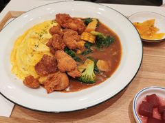 炸鸡块咖喱蛋包饭套餐-池奈·咖喱蛋包饭(熙地港店)