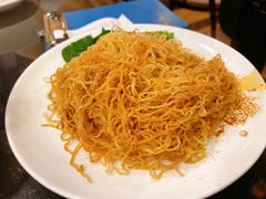 斗门靓虾籽捞银丝面-丽的面家(多宝路店)
